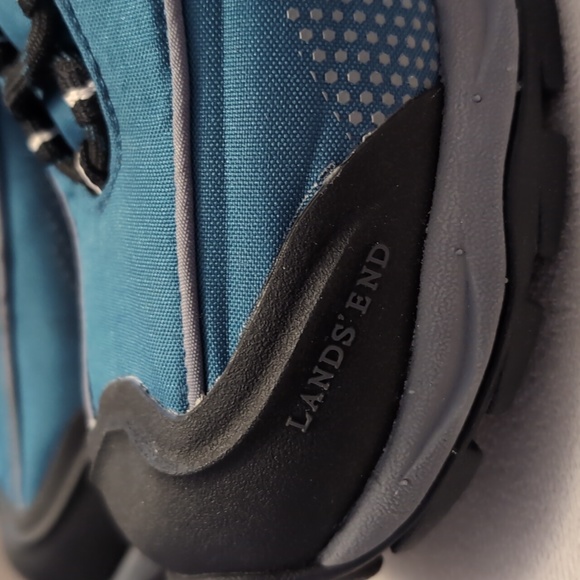 Lands' End Women's Shoes - style #304947 Teal and Black Hike. NWT US 8.5 - Picture 9 of 16